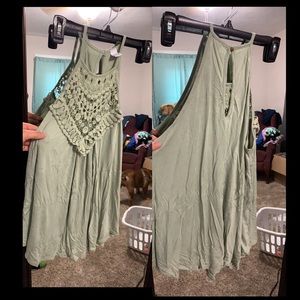 Super cute sage tank